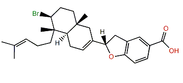 Bromophycoic acid F
